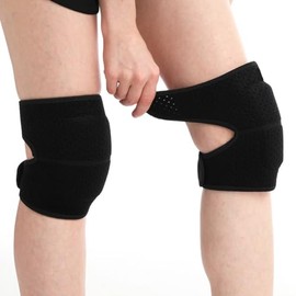 SUJAYU Soft Dance Knee Pads for Kids Women Men, Volleyball Knee Pads for Women Men Wrestling Gear, Knee Protector Crash Pad Snowboarding Gear with Adj