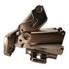 Full Overlay Cabinet Hinge, 35mm, 190-Degree, Steel BZP, Slide-On Cruciform
