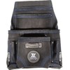 Zeluga 20-501 10 Pockets Premium Nubuck Top-Grain Leather Tool Pouch,