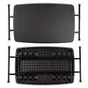 Everyday Home, Black Adjustable Folding Table