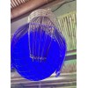 NEW Rattan Float Lamp W/ Netting W/blue Led Bulb Smokin