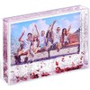 Glitter Photo Frames Friends Picture Frame Liquid Frames, Mount for 4x6 inch (10x15 cm) Picture (6x4in, Red Star)