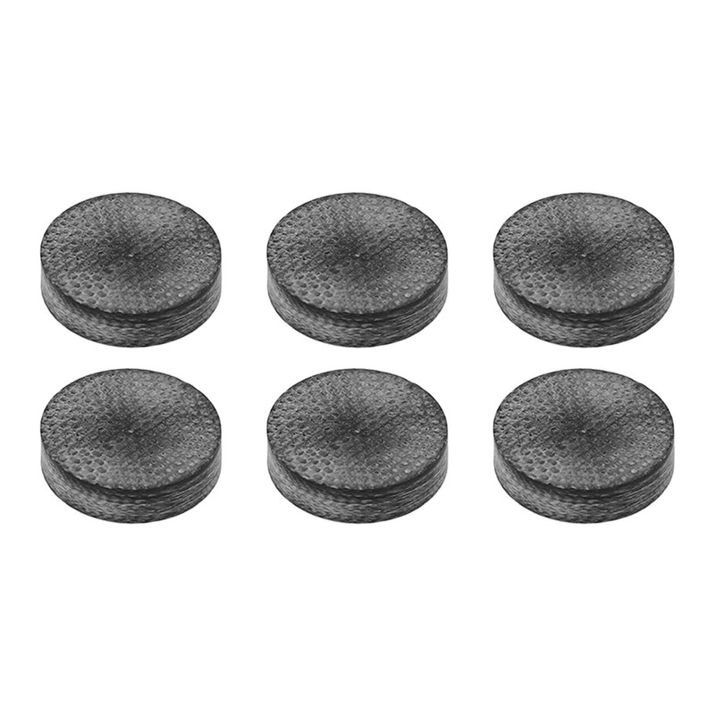 6pcs Billiard Pool Cue Tips 14mm Crystal Pool Cue Tips