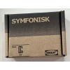 Ikea SYMFONISK Speaker Hooks Hangers Black 2pk 504.443.25 new
