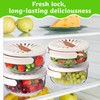 Small Lid Colander for Kitchen Fruit Washing Bowl with Strainer