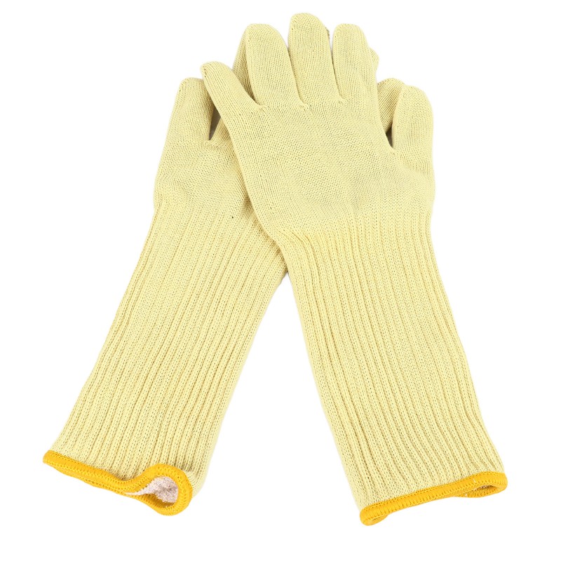 1 Pair Oven Mitts Double Layer Aramid Fiber 300℃ High