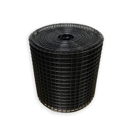 Bird Barrier Wire Mesh Screen for Solar Panel Protection 50’ X 8” X 1/2” Black PVC Coated, Protect Your Solar Panels - Fastener Clips Sold Separately