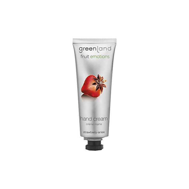 Greenland Strawberry Hand Cream, Black-Lime Green