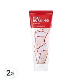 Missha Hot Burning Body Gel 200ml x 2 / 미샤 핫 버닝 바디 젤 200ml 2개