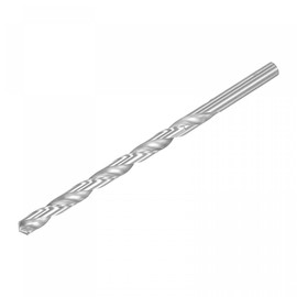 sourcing map 6542 High Speed Steel Straight Shank Twist Extra Long Drill Bit, Uncoated 10.5mm Drill Diameter 200mm Length