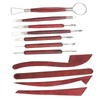 11pcs Pottery Sculpting Set Portable Polymer Clay Sculpture Carving Knife