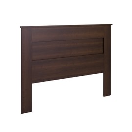Prepac Queen Flat Panel Headboard, Espresso
