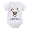 Grandpa's Hunting Buddy Onesie Neutral Short Sleeve Going Home Outfit