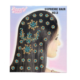 Bridal Beauty Bindi Jewelry Stickers- Hair Art Bindi Stickers - Sku 101200