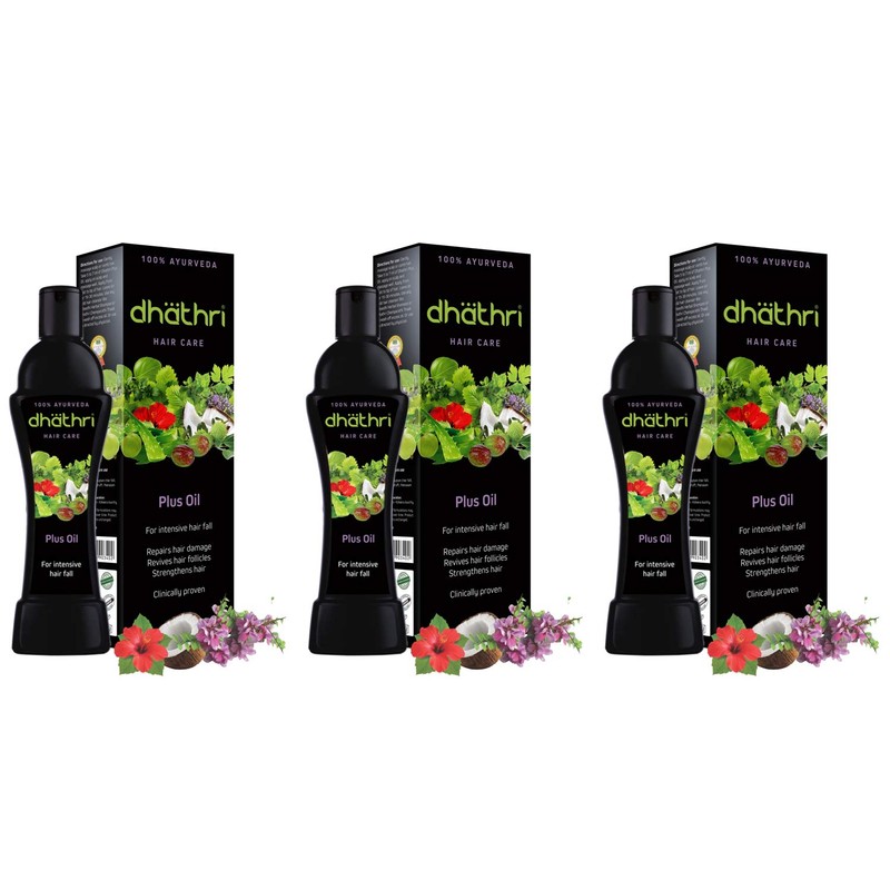 dhathri Dhathri Hair Care Plus Herbal Oil 100ml (Pack of