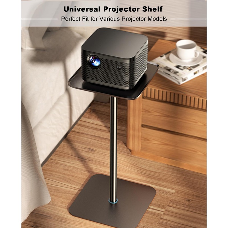HIBORI Projector Stand Adjustable Height 41" to 63" Projector Floor