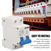 2P Photovoltaic DC Circuit Breaker High Sensitivity Overload Protection Switch