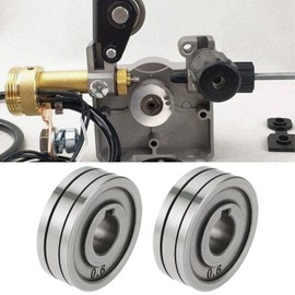 YINETTECH 2 Pieces 30mm Wire Machine Feed Drive Rollers Compatible with MIG Compatible with MAG Welders Equipment Parts (0.6mm/0.8mm V Groove)