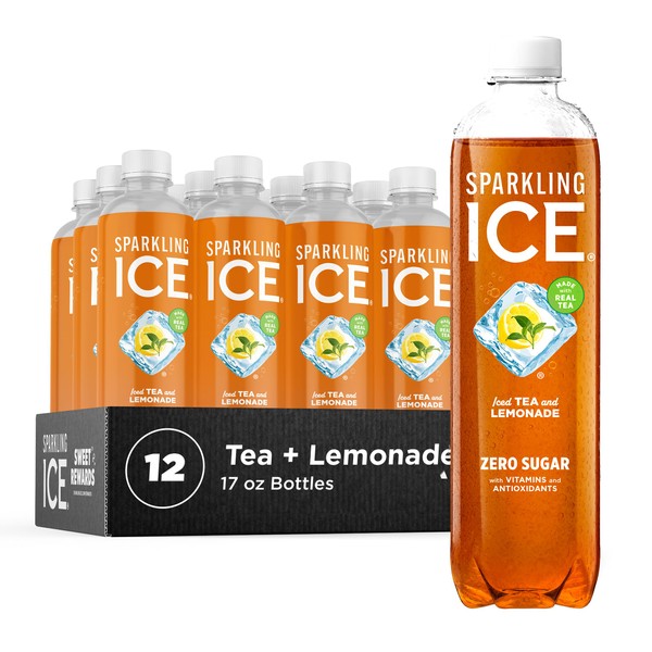 Sparkling Ice Tea + Lemonade Sparkling Water, Zero Sugar Flavored