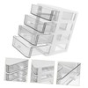 Levemolo Transparent Drawer Storage Organizer Box for Office Desktop Sundries