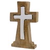 Table Top Wooden Cross with Puzzle Cut out | 6.5"