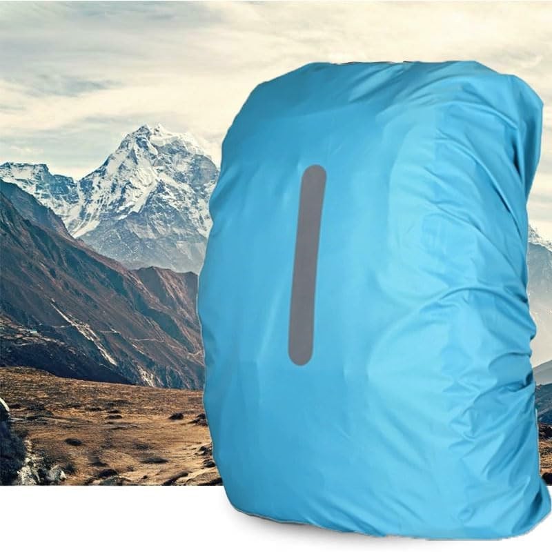 Reflective Backpack Rain Cover, 2Pcs Waterproof Reflective Rain Covers for