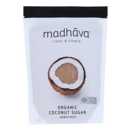 UD_Madhava Organic Coconut Sugar 16 oz Case of 6-for Bakery Decoration
