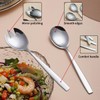 Evanda Salad Server Set, Stainless Steel Salad Serving Set, Salad