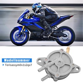 Dokili Fuel Pump Gas Pump Motorcycle Scooter Vacuum Fuel Pump Range Extender Pump for Scooter GY6 50cc-250cc