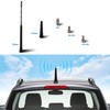 VooGenzek 2 PCS Car Antenna Mast Universal, Car AM/FM Radio