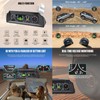 GPS Slope Meter PMH KMH Inclinometer HUD Pitch Tilt Angle