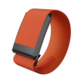 DADO HydroKnit Nylon Sport Band Compatible with Whoop 4.0 | Soft, Elastic, Fast-Drying, Water-Resistant, and Comfortable Replacement Strap for Active Lifestyles (Orange)