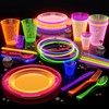 Crown Display 100 Count 22 inch. Glow Necklaces - Long