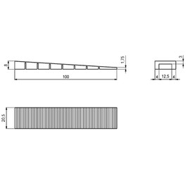 PACK OF 36 FURNITURE ALIGNMENT LEVELLER WEDGES ADJUSTABLE WEDGE 1MM - 8MM (BROWN)