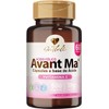Ga Tlali Acido Folico Avant Ma | 100% Vegano | Sin Ingredientes Artificiales | 60 Cápsulas De 500 mg c/u | Contenido Neto 30 Gramos