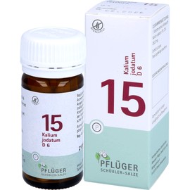 Biochemistry Pflüger 15 Potassium Iodate D 6 Tablets Pack of 100