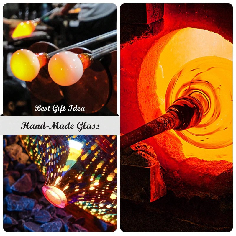 Porseme 500ml 3D Glass Oil Diffuser - Auto Shut -