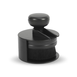 Zikefest Tire Shine Brush, Tire Shine Applicator Brush, Car Tire Brush, Tire Dressing Brush with Seal Cover, Portable Short Handle Cleaner for Car Detailing, Universal Car Accessories (Black)