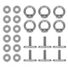 Kayak Rail Track Mount Tie Down Eyelet Track Rail Adapter
