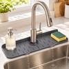 Silicone Faucet Splash Guard Mat – 14.56 x 5.51 Inch