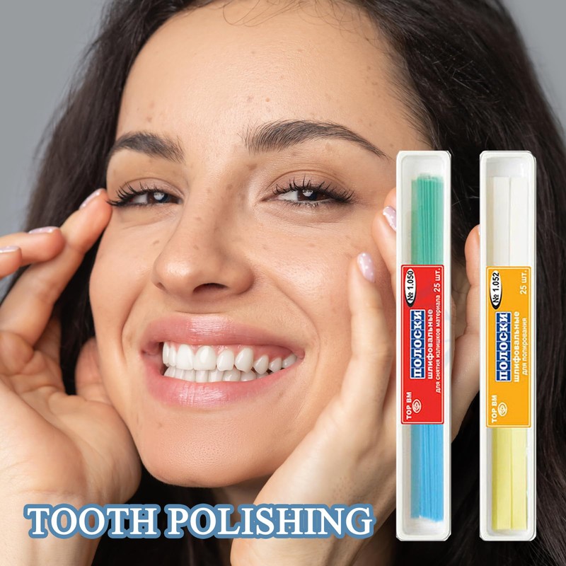 Pack of 50 Teeth Sandpaper, Tooth Sandpaper, Teeth Sandpaper for
