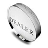 YH Poker Transparent Dealer Button - Crystal Casino Dealer for