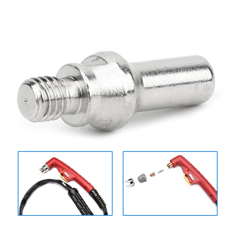 10 Pcs Plasma Electrode Electroplated Red Copper Electrode Fit for