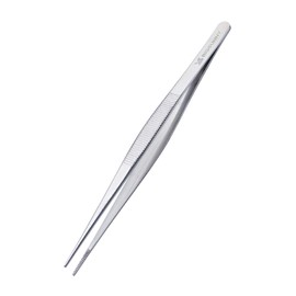 MSY BIGSUNNY 6.5" Stainless Steel Food Tweezers Precision Tooth Tips Food Tongs