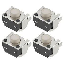 Create idea 4 Pcs L1 R1 Micro Switch Bumper Shoulder Switch Compatible with Valve Compatible with Steam Deck 1010 Left Right Micro Switch