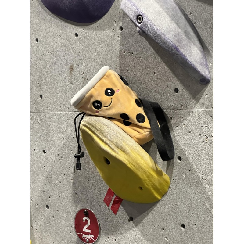 PolarStream Cute Plush Chalk Bag for Rock Climbing