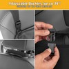 LUXJA Car Front Seat Organizer with Accordion File Pocket, Passenger
