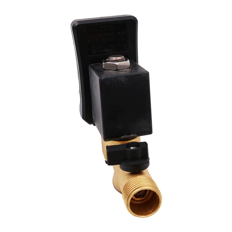WANGCL 1/2" Timer Drain Valve 220V Solenoid Valve Normally Closed