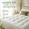 Bamboo Mattress Topper, Westmonth Mattress Pad, Cooling Thick Breathable Viscose