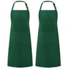 Syntus 2 Aprons, dunkelgrün